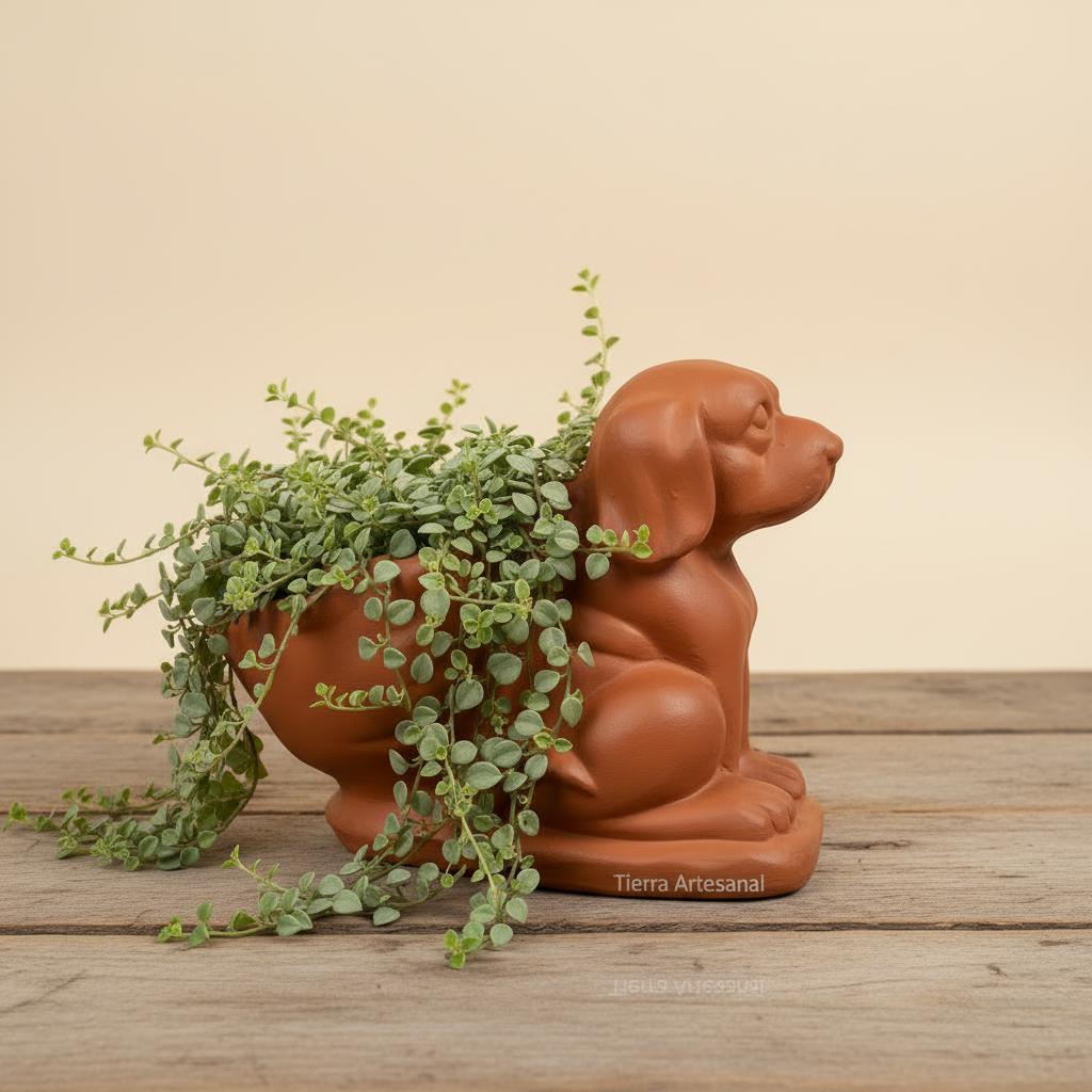 Matera perro con lluvia de plata - lifestyle
