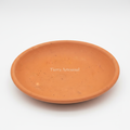 Plato de barro artesanal terracota – Tierra Artesanal