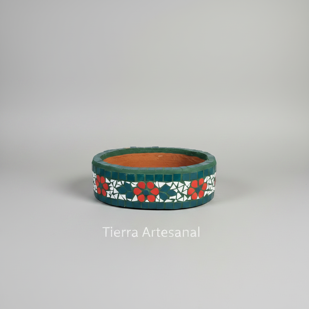 Matera Ovalada Mosaico – Tierra Artesanal